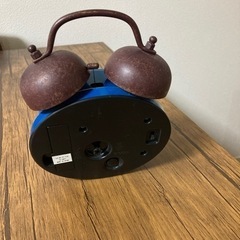 【引取り決定】レトロな目覚まし時計の画像