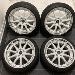 【美品】VERZ ベルズ ホイール KCV05 18インチ 9J...