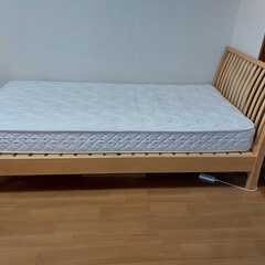 Single bed frame+ Mattress