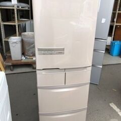福岡市内配送・設置無料　日立 HITACHI R-K42D T [ビッグ＆スリム60 冷蔵庫（415L） 右開き5ドア ソフトブラウン]の画像
