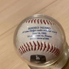 【レア！】野茂記念ボールです。の画像
