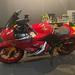 最終値下げ！Kawasaki Ninja250R エヴァンゲリオン2号機仕様の画像