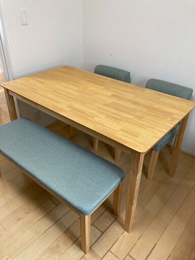 【ダイニングテーブルセット】Tackaf bench タッカフベンチ 4人掛け 食卓テーブル