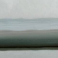 中古 有田焼 青磁 笹の葉の形 長方形皿 5枚 和食器 ズッシリ 昭和レトロの画像