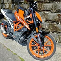 🏍↪ KTM  "DUKE390" 中古　中型車両 遊び車に☆の画像