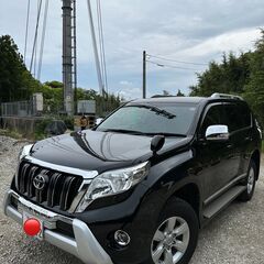 ランドクルーザー　プラド　TX　Lパッケージ　低走行距離/革シー...