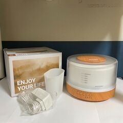 ★加湿器 超音波式 アロマディフューザー 大容量500ML 
