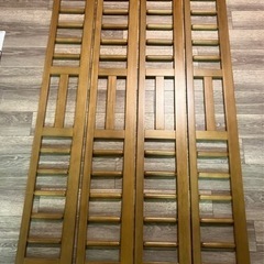 ●取引完了：【5/28まで | 5/14受取で4500円】チトセ 二段ベッド（シングルベッド×2として使用可能）の画像