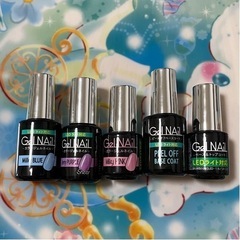 ジェルネイル5点セットの画像