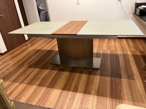 【直接取引限定】大塚家具　ダイニングテーブル　伸長式