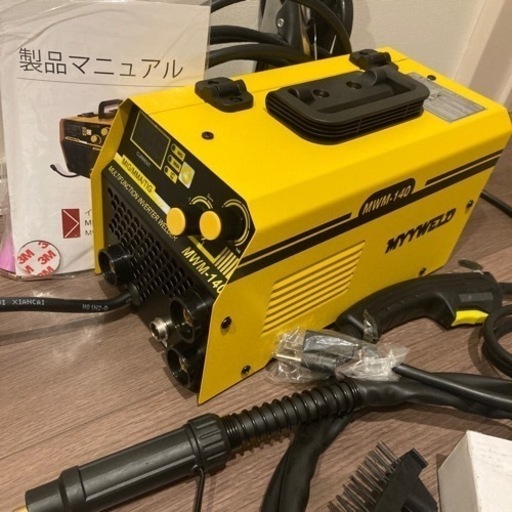 半自動溶接機 100v ノンガス溶接機  家庭用 DIY