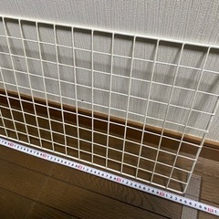 ワイヤーネット白　55×33cm