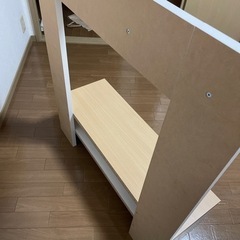 【6月中旬まで】テレビボード ホワイト×木目風 北欧の画像