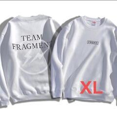 【本日削除】 FRAGMENT FORUM White Crewneck