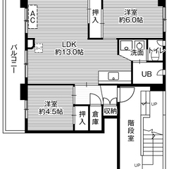 ◆敷金・礼金が無料！◆ビレッジハウス幌向1号棟 (206号室)