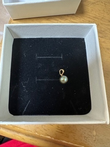 パールネックレス　本物　トップ18K