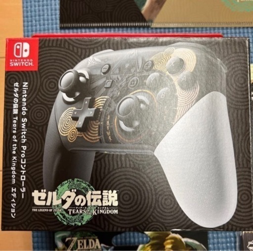 Nintendo Switch ゼルダの伝説　プロコン、amiibo、いろいろ9点セット