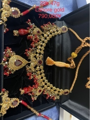 22k gold 47g bridal set 