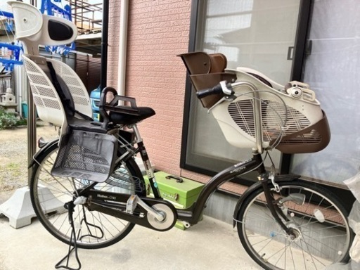 受渡決定　26インチ　子供乗せ自転車　ママチャリ　3人乗り　自転車