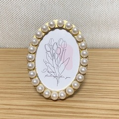 アクセサリースタンド ミニパールフォトフレーム 韓国インテリアの画像