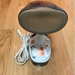 掛けたまま使用するアイロンの画像