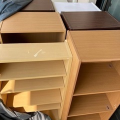 【引渡者決定済】カラーボックスなど6点差し上げます。