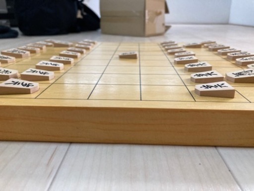 一寸将棋盤　本榧　駒　本セット
