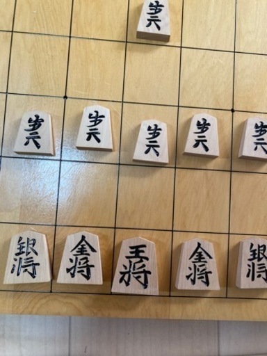 一寸将棋盤　本榧　駒　本セット