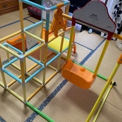アンパンマン　ジャングルジム ブランコパークDXの画像