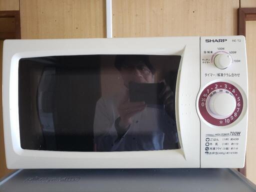 シャープ　電子レンジ(2013年製)