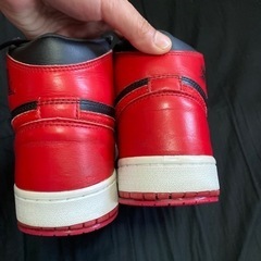 エアジョ-ダン1 ハイ　ブレッド　2001の画像