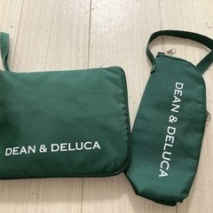 【取り引き中】DEAN&DELUCAのエコバッグと水筒入れ