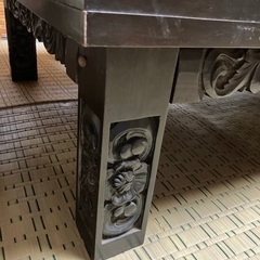 黒檀座卓
