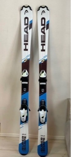 【美品】HEAD ジュニア スキー板 137cm