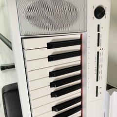 キーボードNP-12白 スタンド・椅子・ヘッドホン付き