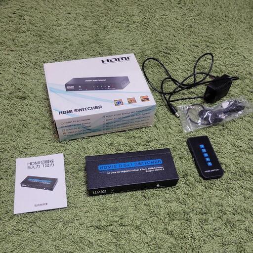 HDMIスイッチャー HDMI2.0 5x1 Switcher HDMI切替器