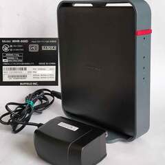 10円！５G対応WiFiルーターWHR-600D（BUFFALO...