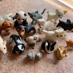 里親募集(動物フィギュア)
