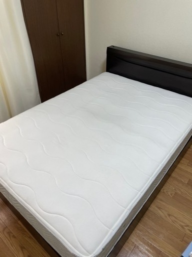 定価16万　日本製Granz ベッドフレーム（Seana最上級グレード）マットレス　ダブルサイズ