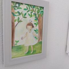 森のくまさん　一点物　ポストカード3枚セットの画像