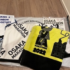 大阪マラソン　ノベルティ