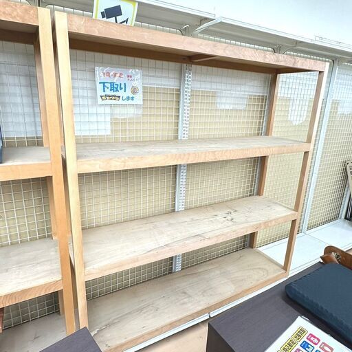 シェルフ 棚 木製 3段 収納①