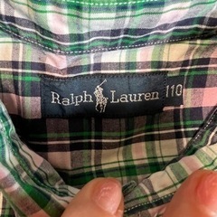 【Ralph Lauren】チェックシャツ【110cm】の画像
