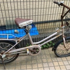差し上げます！子供乗せ人気自転車　ガレージ 25 