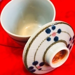 そば、うどん碗5点、茶碗蒸し器5点、お洒落お盆5点セットの画像