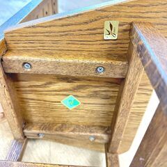 勇峰工芸 飾り椅子 旭川家具 ハイバックチェ 木製の画像