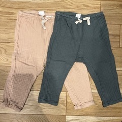 オーガニックコットン　サルエル