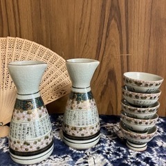 九谷 徳利・おちょこ セット