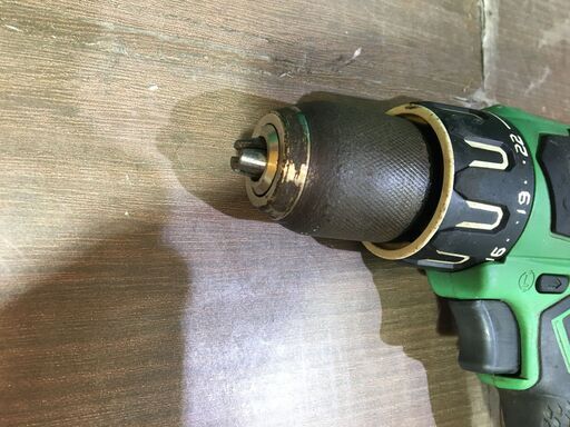 日立　DV14DBSL　振動ドリル　中古品　本体のみ　18V　ケース壊れあり　【ハンズクラフト宜野湾店】