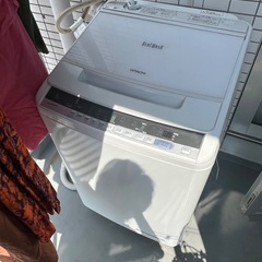 日立92L洗濯機-容量8KG-2018年制-A級中古品の画像